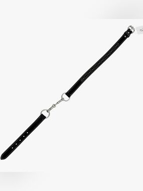 Rebecca Ray black horse bit belt